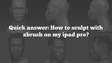 Quick answer: How to sculpt with zbrush on my ipad pro?