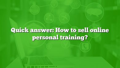 Quick answer: How to sell online personal training?
