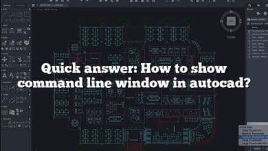 Quick answer: How to show command line window in autocad?