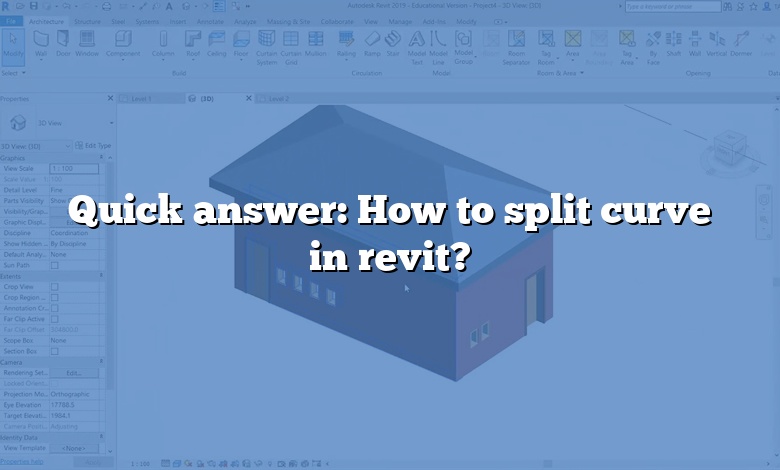 Quick answer: How to split curve in revit?
