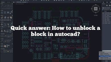 Quick answer: How to unblock a block in autocad?