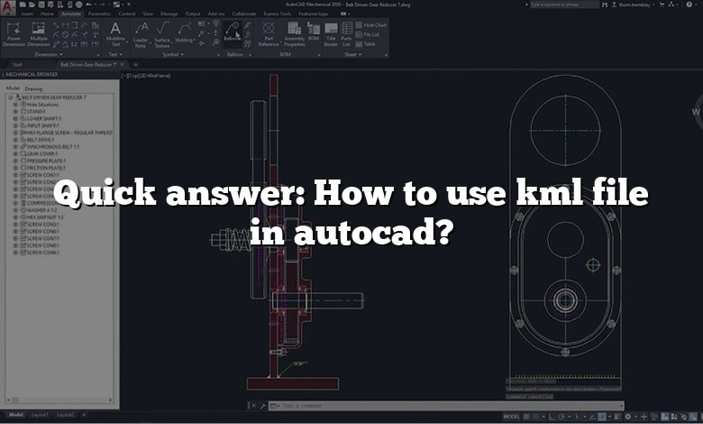 Quick answer: How to use kml file in autocad?