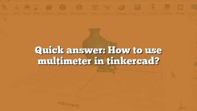 Quick answer: How to use multimeter in tinkercad?