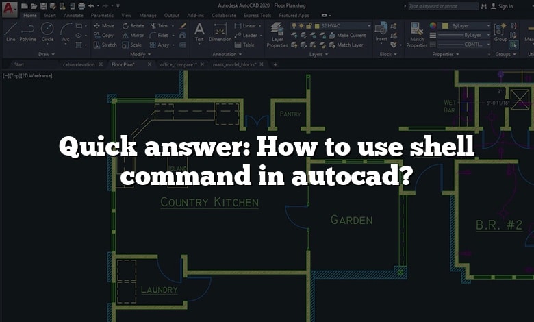 Quick answer: How to use shell command in autocad?