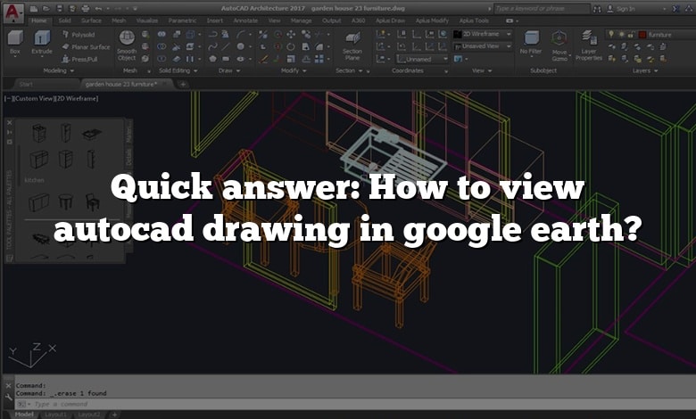 Quick answer: How to view autocad drawing in google earth?