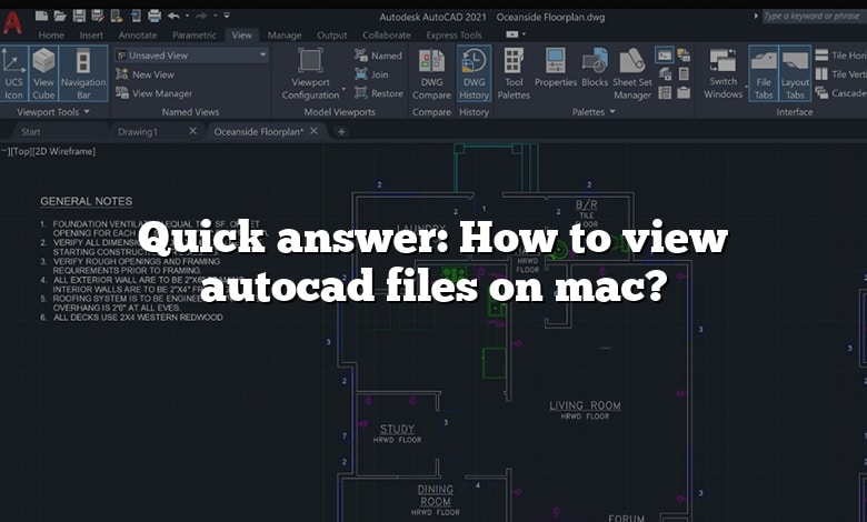 Quick answer: How to view autocad files on mac?