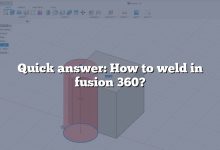 Quick answer: How to weld in fusion 360?