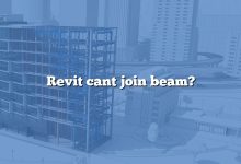 Revit cant join beam?