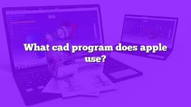 What cad program does apple use?