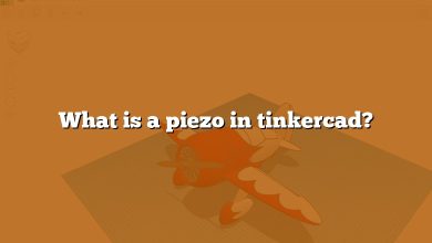 What is a piezo in tinkercad?
