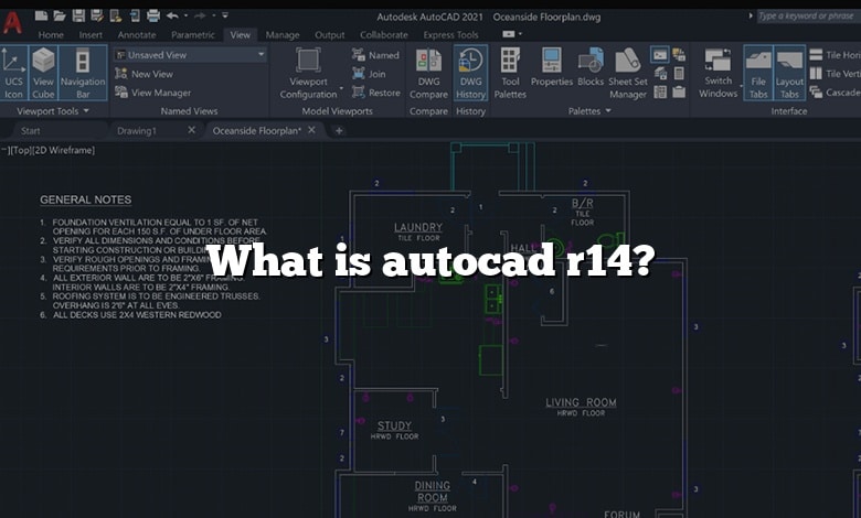 What is autocad r14?