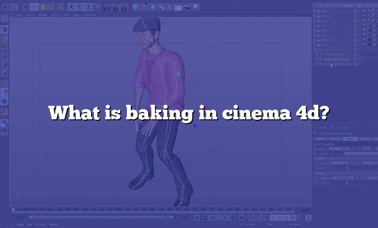 What is baking in cinema 4d?