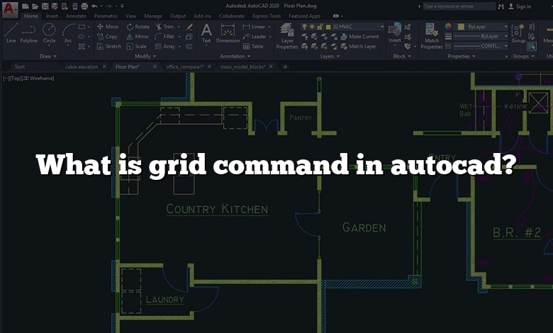 What is grid command in autocad?