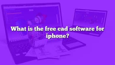 What is the free cad software for iphone?