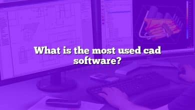 What is the most used cad software?
