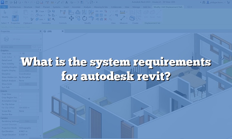 What is the system requirements for autodesk revit?