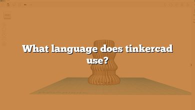 What language does tinkercad use?