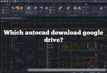 Which autocad download google drive?