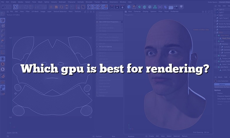 Which gpu is best for rendering?