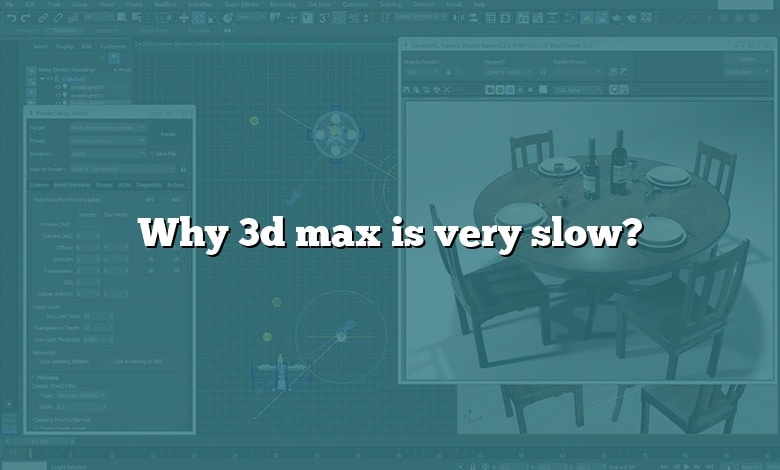 Why 3d max is very slow?