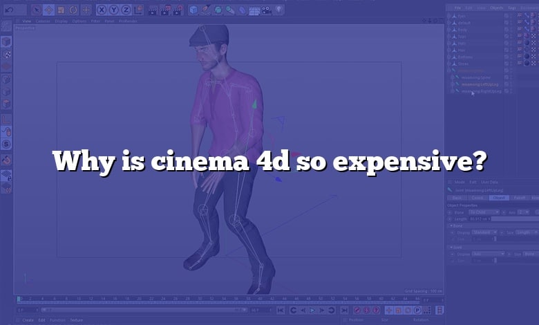 Why is cinema 4d so expensive?