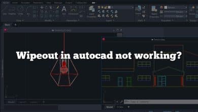 Wipeout in autocad not working?