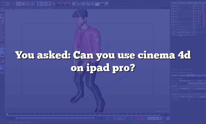 You asked: Can you use cinema 4d on ipad pro?