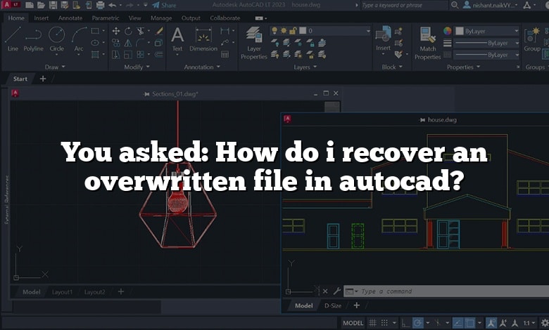 You asked: How do i recover an overwritten file in autocad?