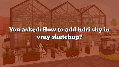 You asked: How to add hdri sky in vray sketchup?