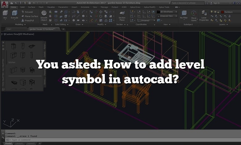 You asked: How to add level symbol in autocad?