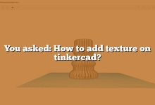 You asked: How to add texture on tinkercad?