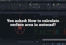 You asked: How to calculate surface area in autocad?