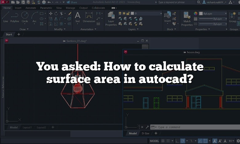 You asked: How to calculate surface area in autocad?