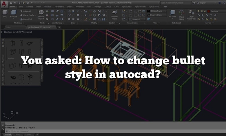 You asked: How to change bullet style in autocad?