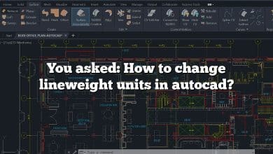 You asked: How to change lineweight units in autocad?