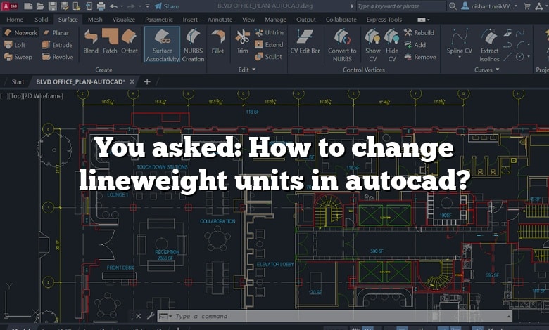 You asked: How to change lineweight units in autocad?