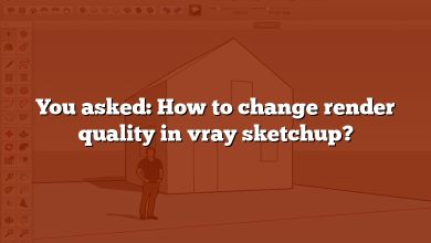 You asked: How to change render quality in vray sketchup?