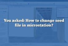 You asked: How to change seed file in microstation?
