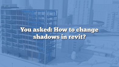 You asked: How to change shadows in revit?