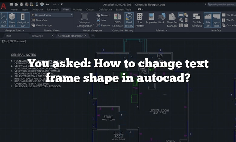 You asked: How to change text frame shape in autocad?