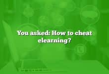 You asked: How to cheat elearning?