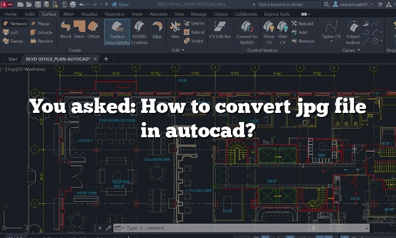 You asked: How to convert jpg file in autocad?