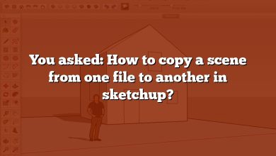 You asked: How to copy a scene from one file to another in sketchup?
