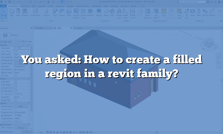 You asked: How to create a filled region in a revit family?