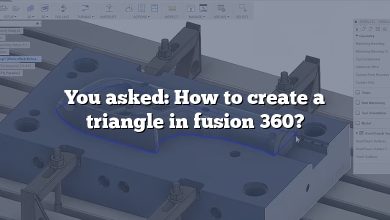 You asked: How to create a triangle in fusion 360?