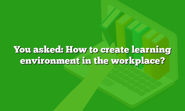 You asked: How to create learning environment in the workplace?