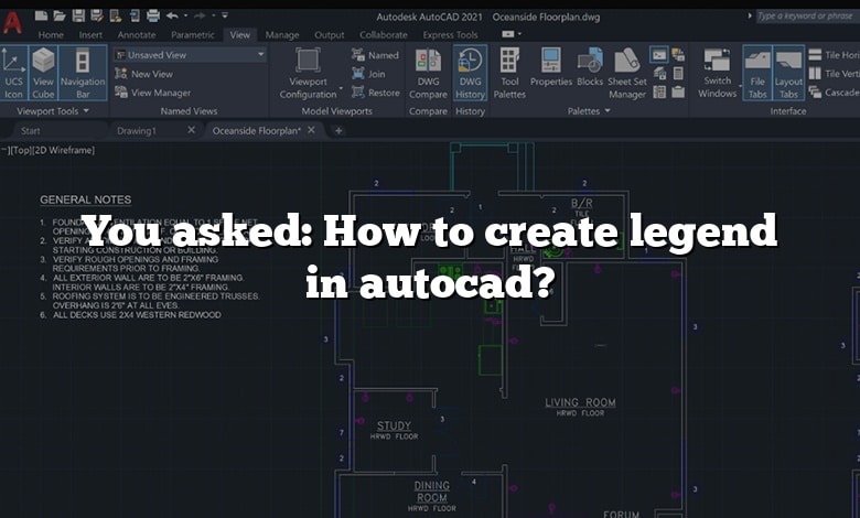 You asked: How to create legend in autocad?