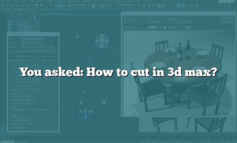 You asked: How to cut in 3d max?