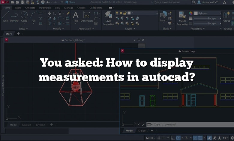 You asked: How to display measurements in autocad?