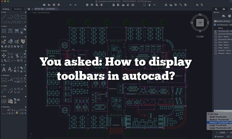 You asked: How to display toolbars in autocad?